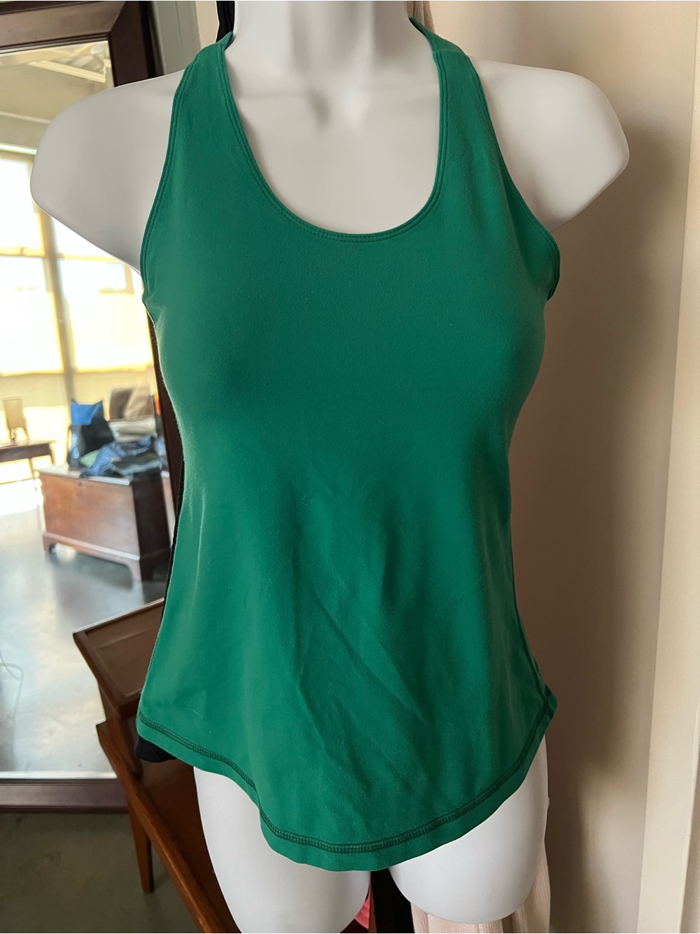 Lululemon Green Racerback Tank